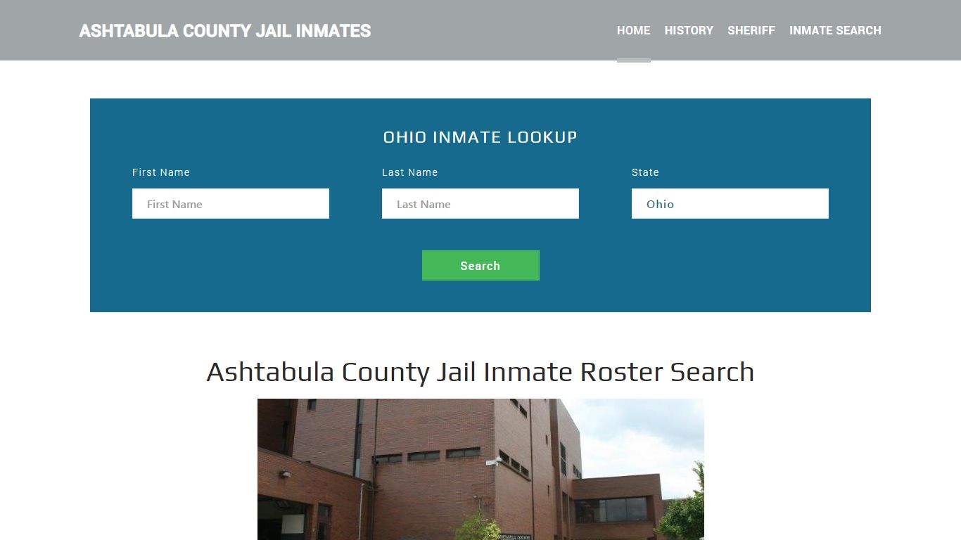 Ashtabula County Jail Inmate Roster Lookup, Jefferson, OH